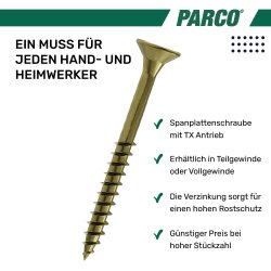 Spanplattenschrauben mit Vorteilen aufgelistet