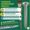 Jet-Fast Universele schroeven 4,5 x 35 mm verzinkt voldraad Torx 20 - 500 Stuks
