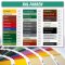 Damwandschroeven 4,8 x 60 mm verzinkt met EPDM-ring Antracietgrijs – 100 stuks