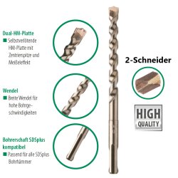 TWISTDRILL Hammerbohrer 8 x 110 mm SDSplus HQ 2-Schneider
