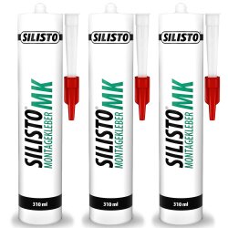 Montagekleber Weiß 3 x 310ml