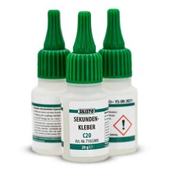 Sekundenkleber Dünnflüssig 3 x 20g
