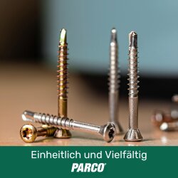 Vloerschroeven verzinkt Torx met boorpunt