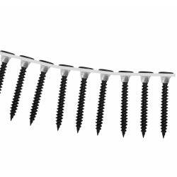 Schnellbauschrauben gegurtet