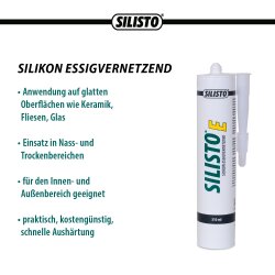 Sanitär-Silikon Essigvernetzend