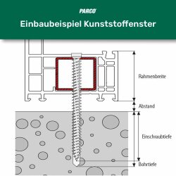 Kozijnschroeven cilinderkop Torx 30