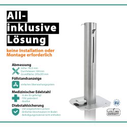 Desinfektionssäule S 1,0L