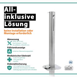 Desinfektionssäule L 2,0L