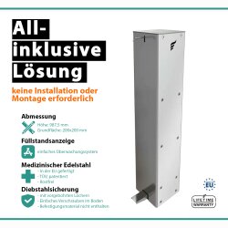 Desinfektionssäule XXL 3x5L