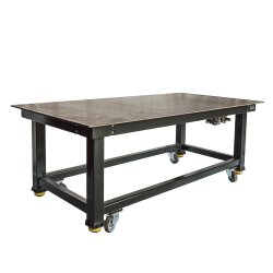 Arbeitstisch mechanisch höhenverstellbar mit 4...
