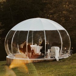Pavillon mit Wind Überzug