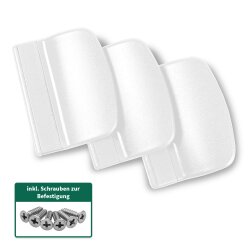 Balkontürgriff Kunststoff 3 St. inkl. Schrauben