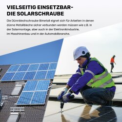 Zelftappende schroef bimetaal