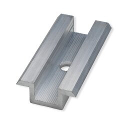 Mittelklemme PV 70 mm Aluminium Photovoltaik Solar